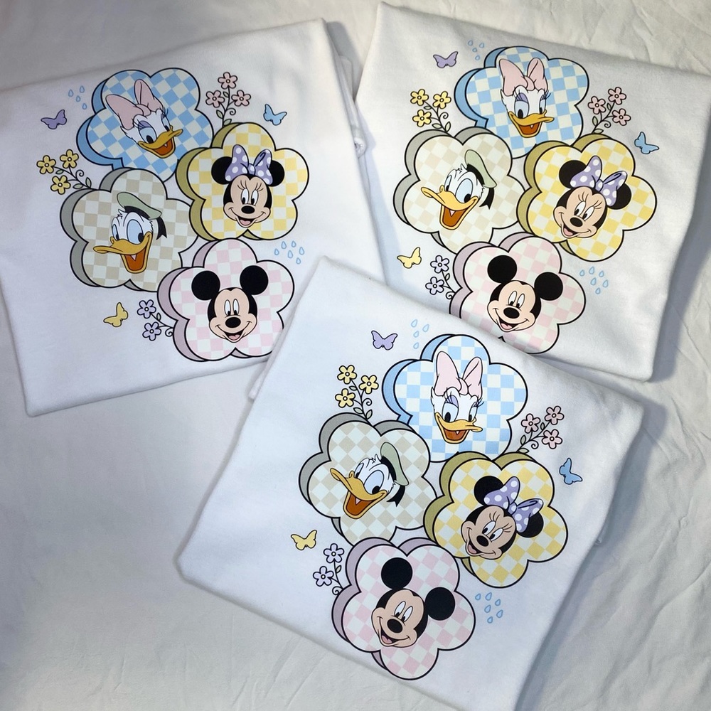 Mouse Spring Flowers toddler T-Shirt